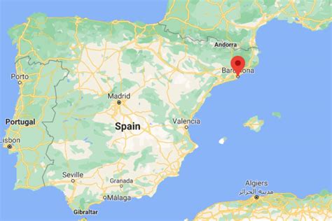 Training and certification options for MAP Barcelona on Map of Spain